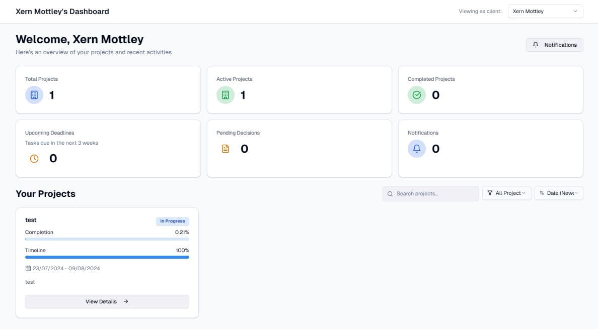 OPI-PM client portal